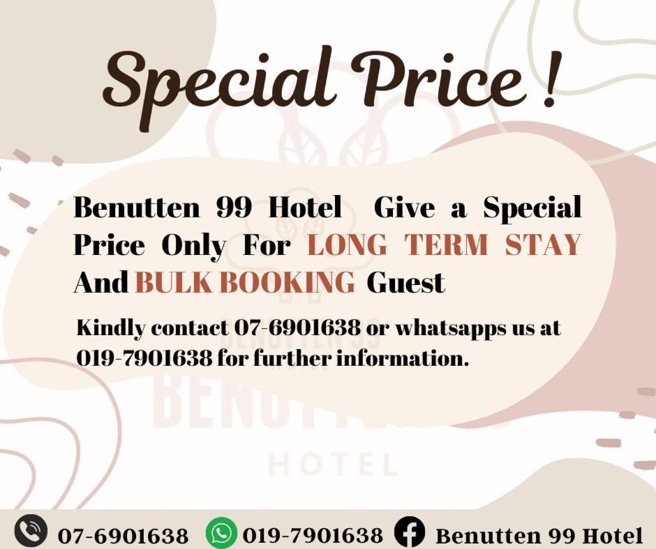 Benutten 99 Hotel Kampong Parit Tengah Eksteriør billede